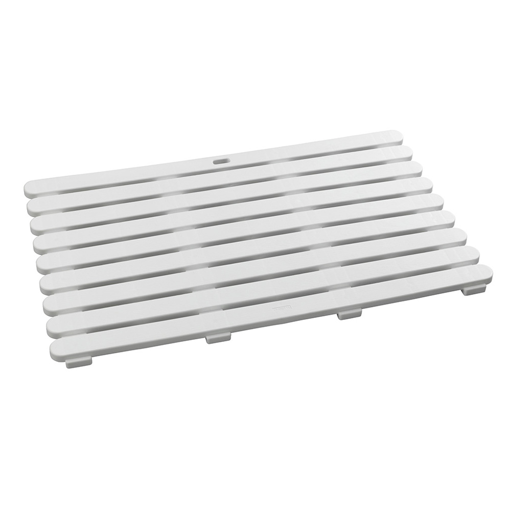 TARIMA DE BAÑO IN/OUTDOOR 80x50cm BLANCO 22946100 WENKO