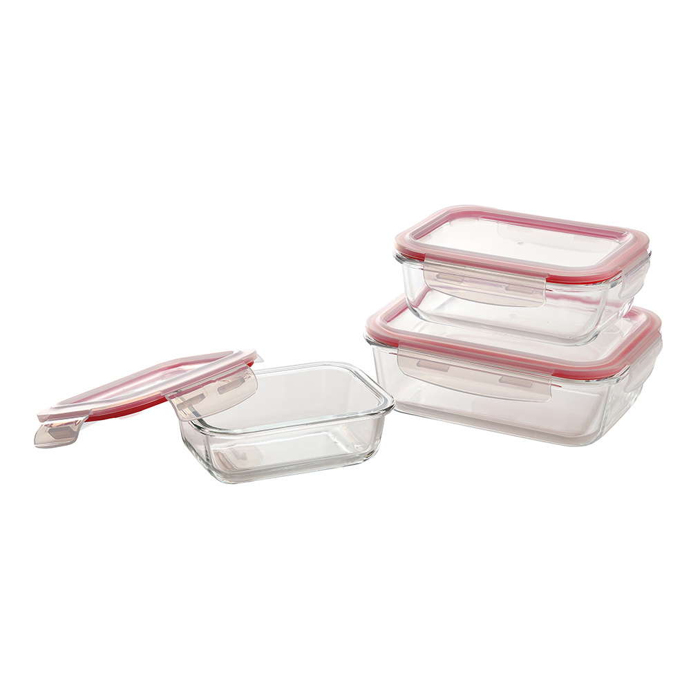 SET 3 FIAMBRERAS RECTANGULARES WALKING ANYWHERE BERGNER