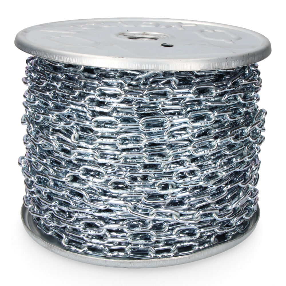 BOBINA PEQUEÑA CADENA ZINCADA Ø3mm (10kg) 62,5m KATIAK