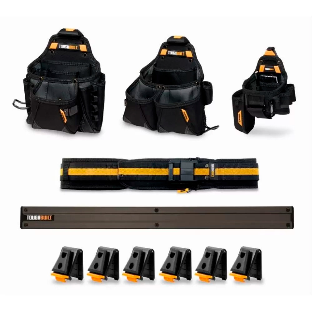 SET 11 PIEZAS ORGANIZADOR DE HERRAMIENTAS PARED & FURGONETA TB-CT-153-11 TOUGHBUILT