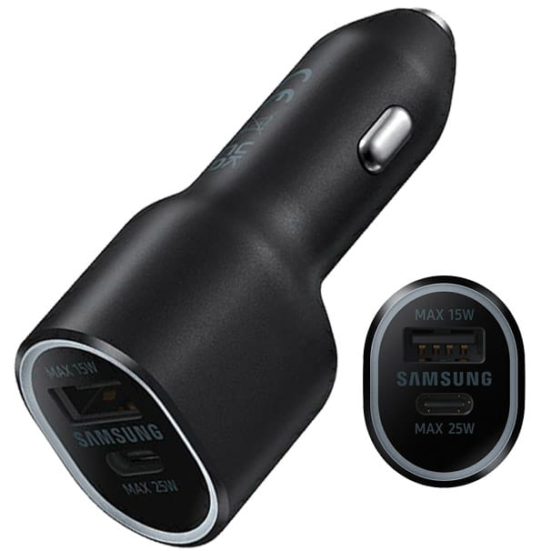 SAMSUNG DUAL USB 25W&15W  CAR CHARGER DUO EP-L4020NBE