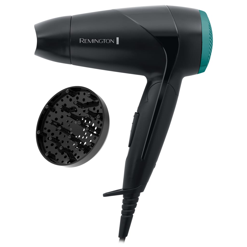 REMINGTON TRAVEL HAIR DRYER WITH DIFFUSER D1500 2000W