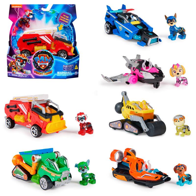 Paw patrol vehiculo de la pelicula mighty mod sdos 22,86x22,86x9,53cm - Modelos surtidos