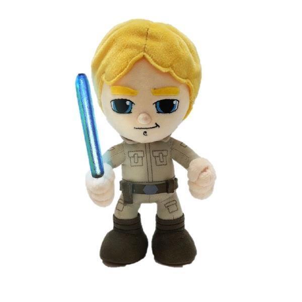 Peluche Star Wars Luke Skywalker 19 Cm Sable Laser.