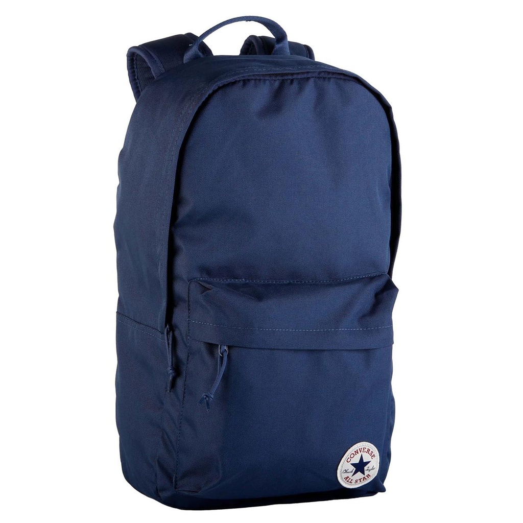 Mochila Americana Azul Converse.Compartimento para el Ordenador y Bolsillos con Cierres. 45 X 27 X 13.5 Cm.
