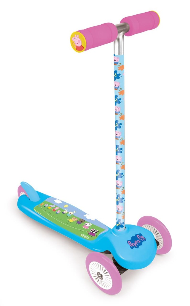Patinete Flex Peppa Pig 3 Ruedas 65,50 X 56 X 24,50 cm