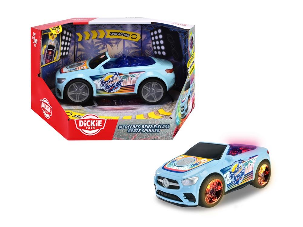 Coche Mercesdes Beatz Spinner Clase E 23 cm con luz y sonidos.