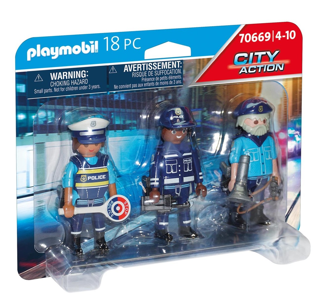 Figuras Policía Playmobil City Action