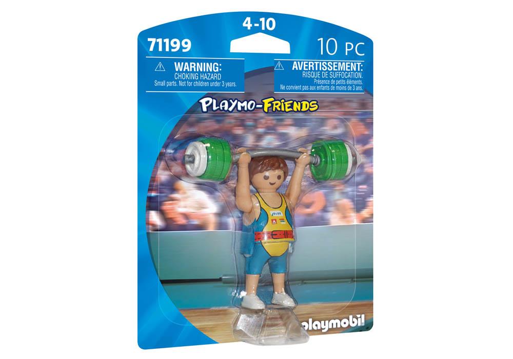 Figura Levantador de Pesas Playmobil Friends
