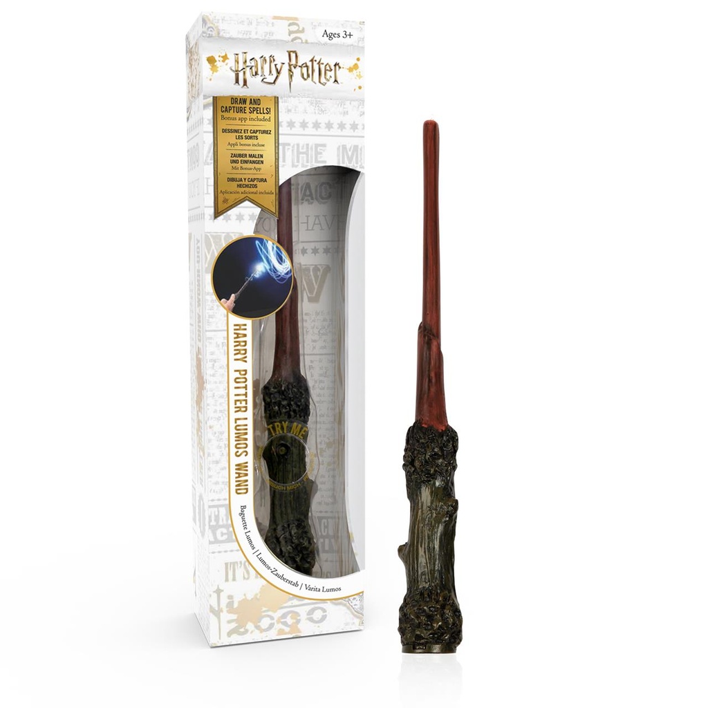 Varita Lumos De Harry Potter Con Luz Led 19 Cm