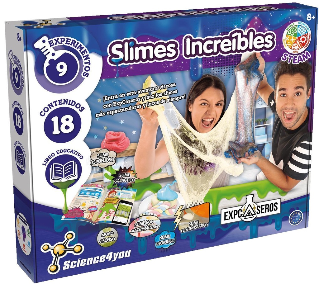 Juego Slimes Increíbles. Haz Los Slimes Mas Espectaculares Y Locos!