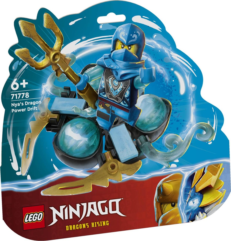 Nya Dragon Power: Derrape Spinjitzu Lego Ninjago