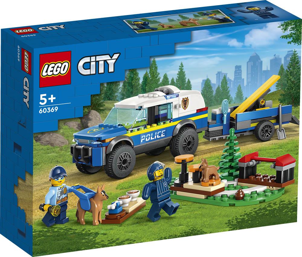 Entrenamiento Móvil para Perros Policía Lego City