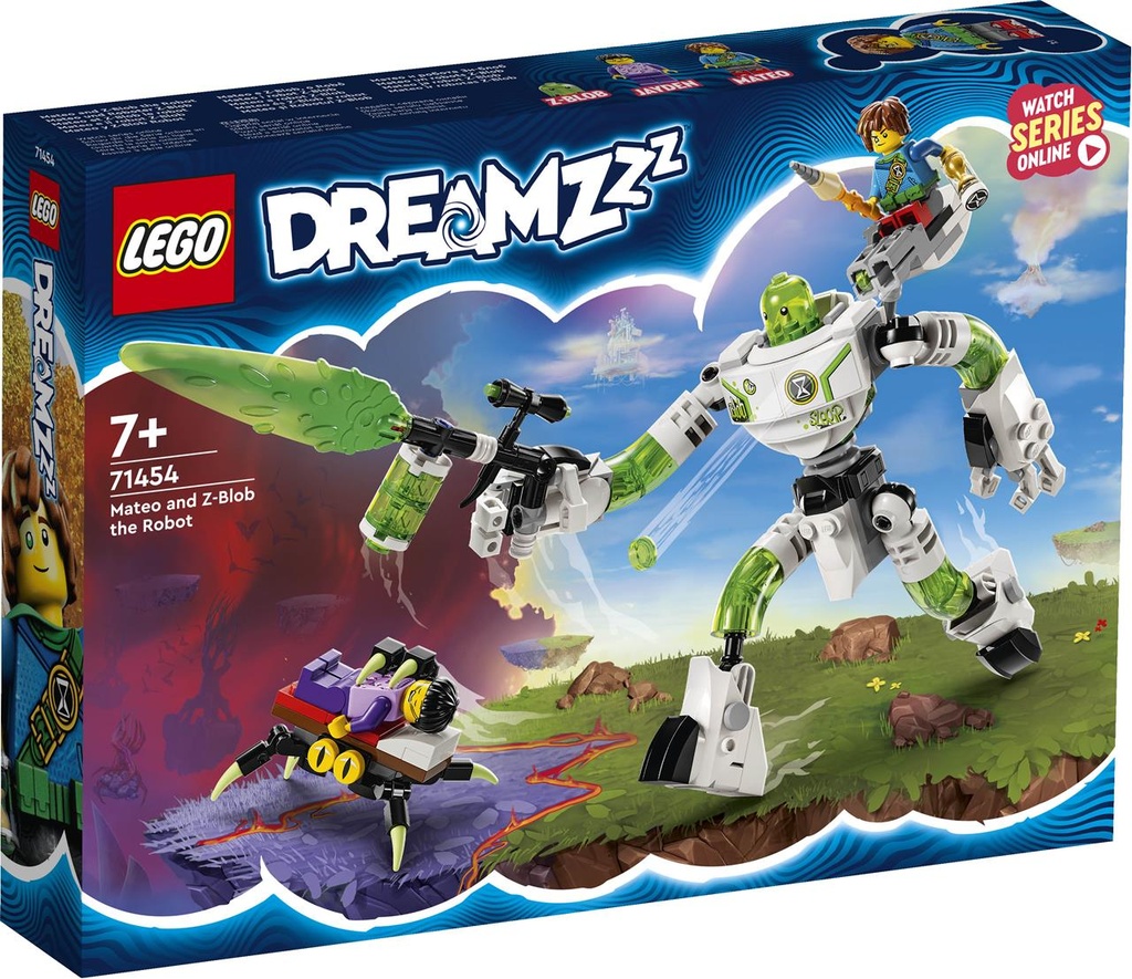 Lego Titan Mateo y Z-Blob Robot