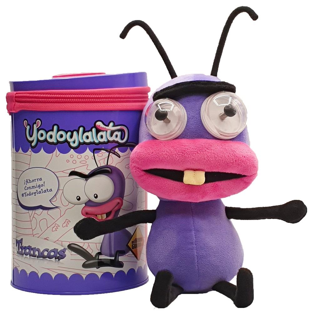 Peluche Yodoylalata El Hormiguero Trancas 20 cm ¡con una lata/hucha sonora!