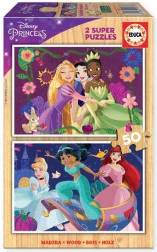 Puzzle Princesas Disney 2x50