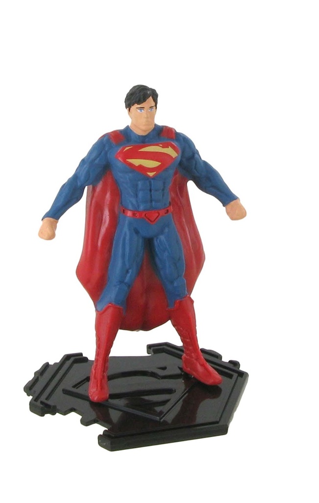 Figura Liga De La Justicia Superman Fuerza 9cm