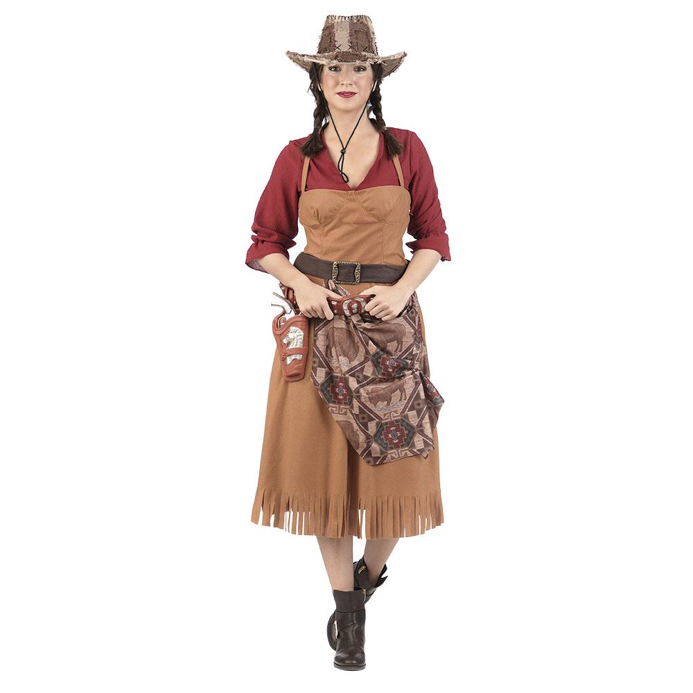 Disfraz Adulto Vaquera Del Oeste Ellen - Talla M