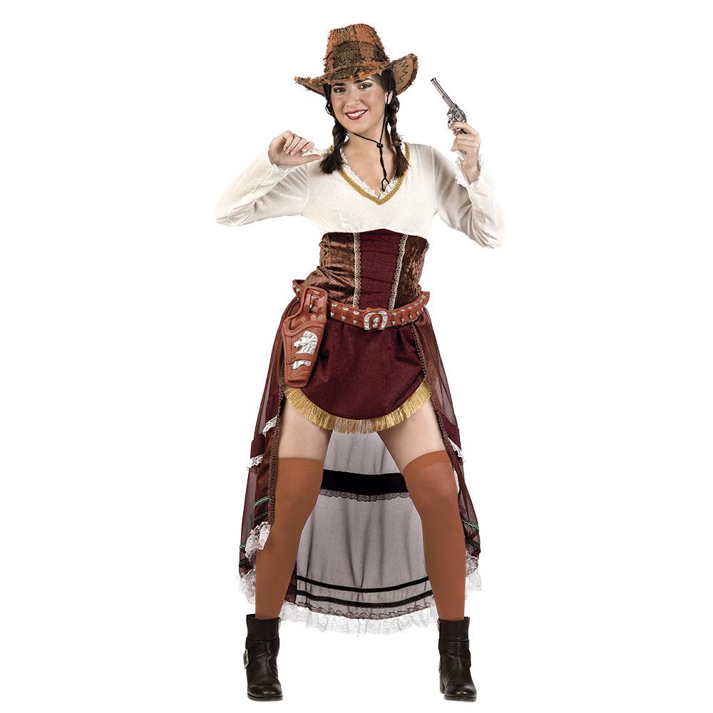 Disfraz Adulto Vaquera Cowgirl Annie - Talla M