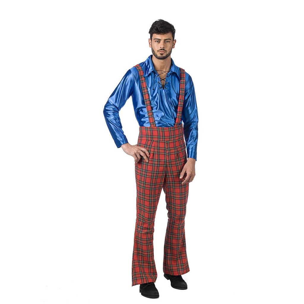 Disfraz Adulto 70'Disco Lewis - Talla L