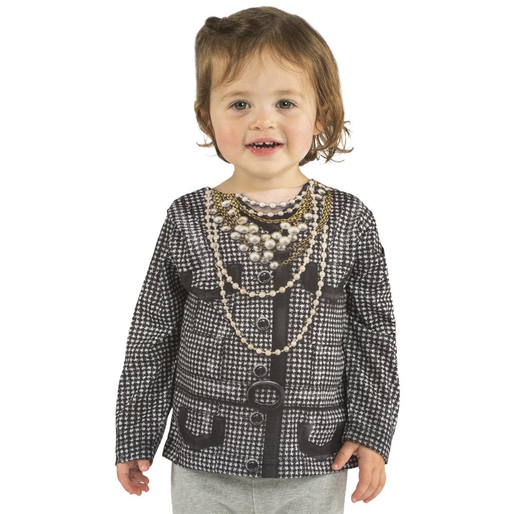 Disfraz infantil Camiseta con Colgantes para NiÃ±a Fashion - Talla 03 (3 años)