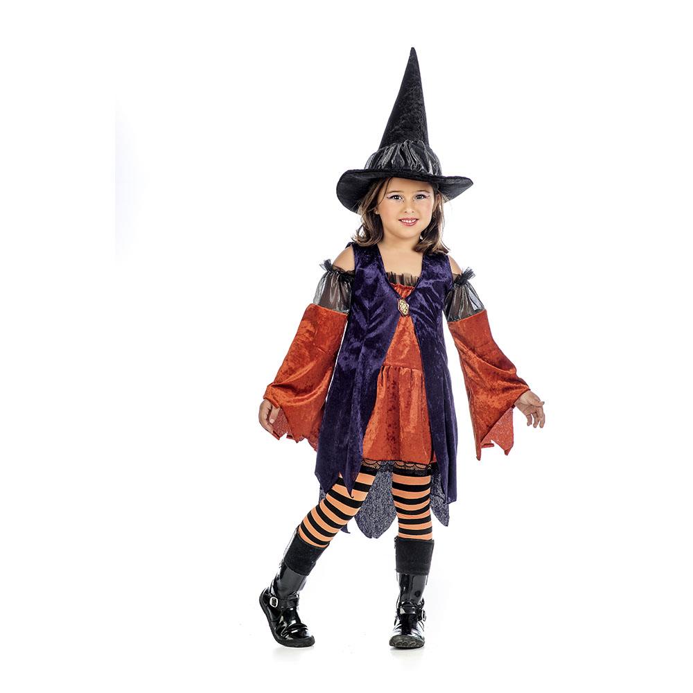 Disfraz Infantil Bruja Caldera - Talla 3 (5-7 Años)