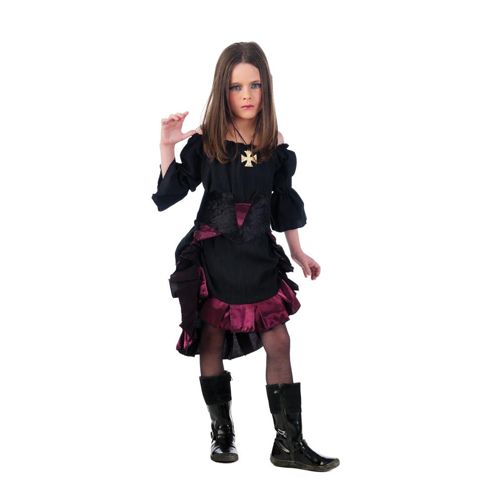 Disfraz Infantil Vampiresa - Talla 5 (9-11 Años)