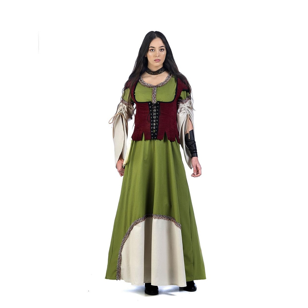 Disfraz Adulto Medieval Beatrice - Talla L
