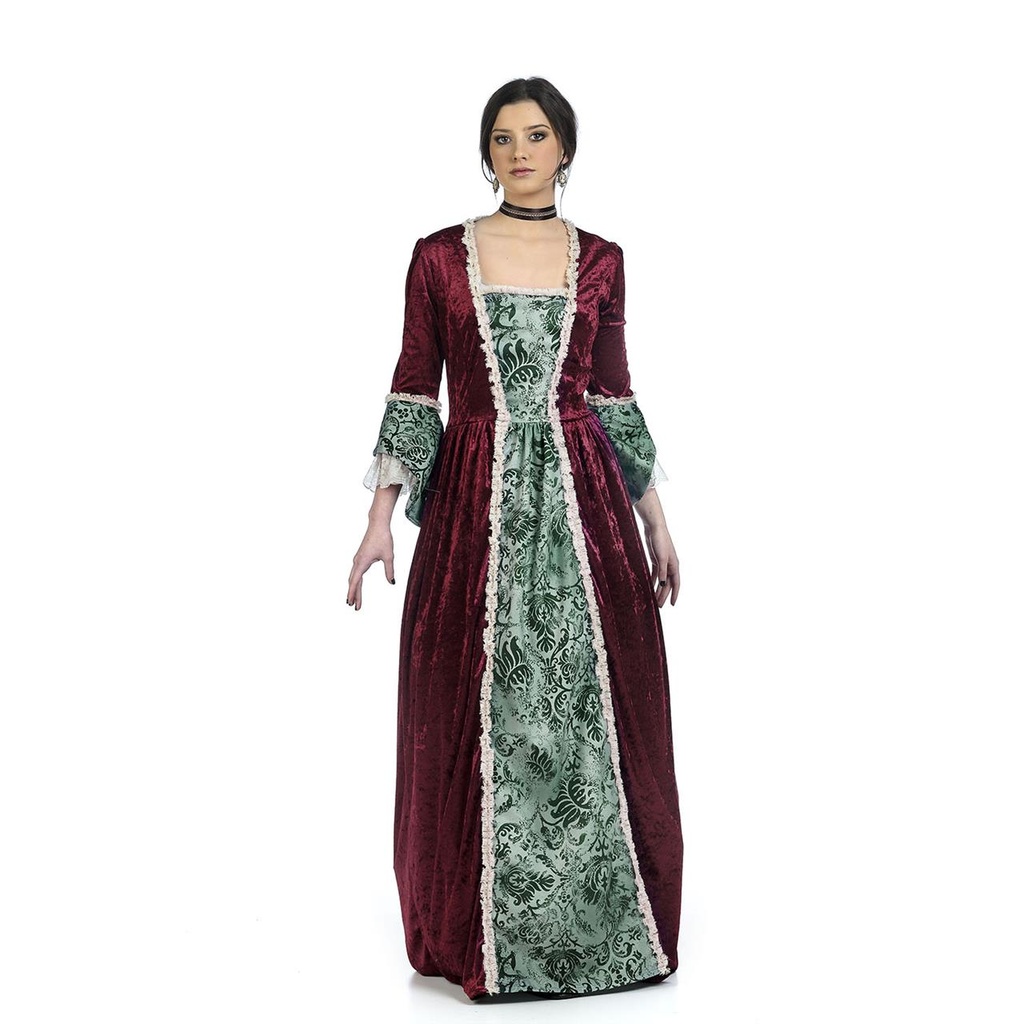 Disfraz Adulto Dama Epoca - Talla S