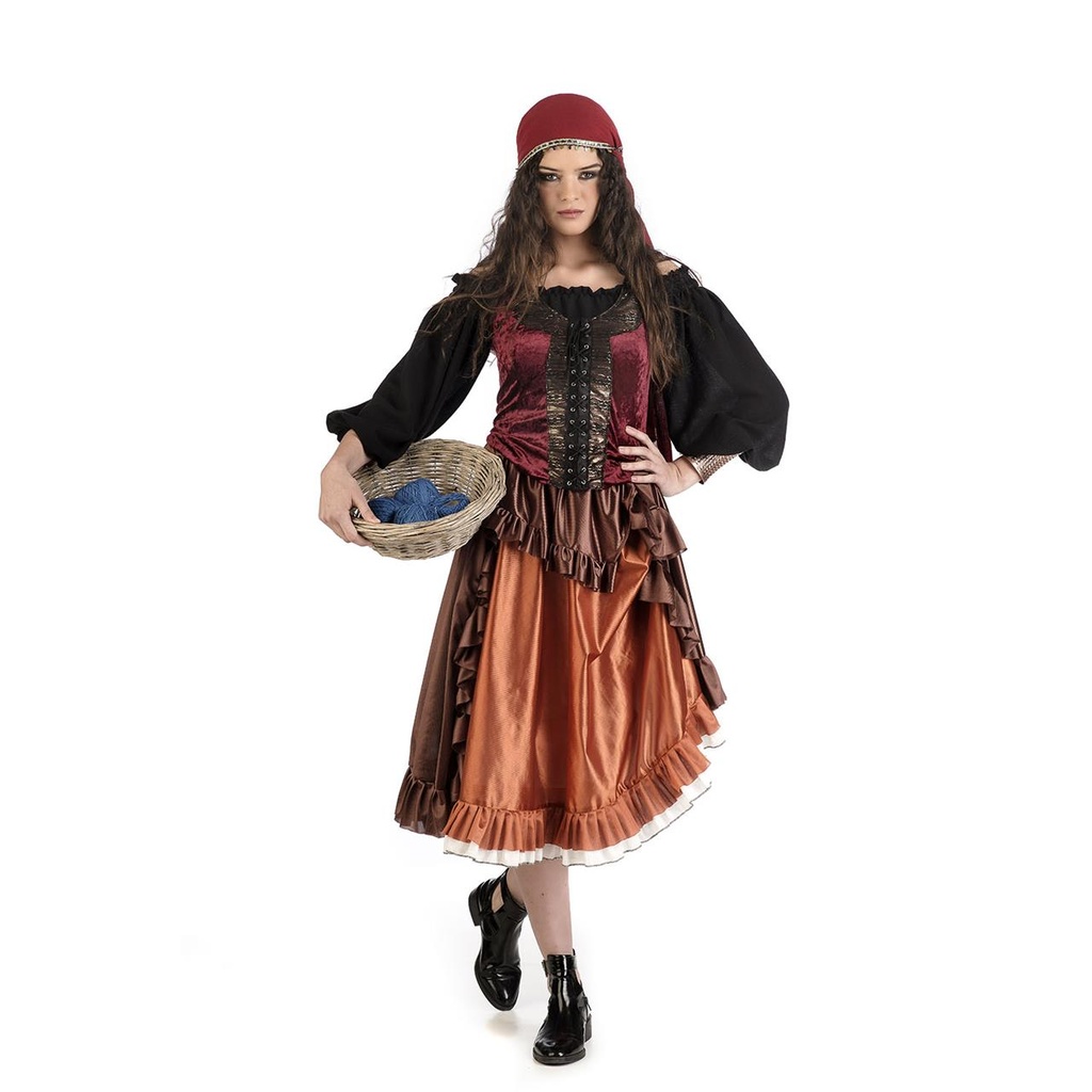 Disfraz Adulto Zingara Esmeralda - Talla S