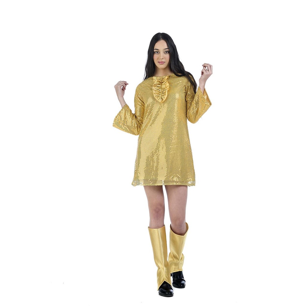 Disfraz Adulto 70'Disco Angie - Talla M