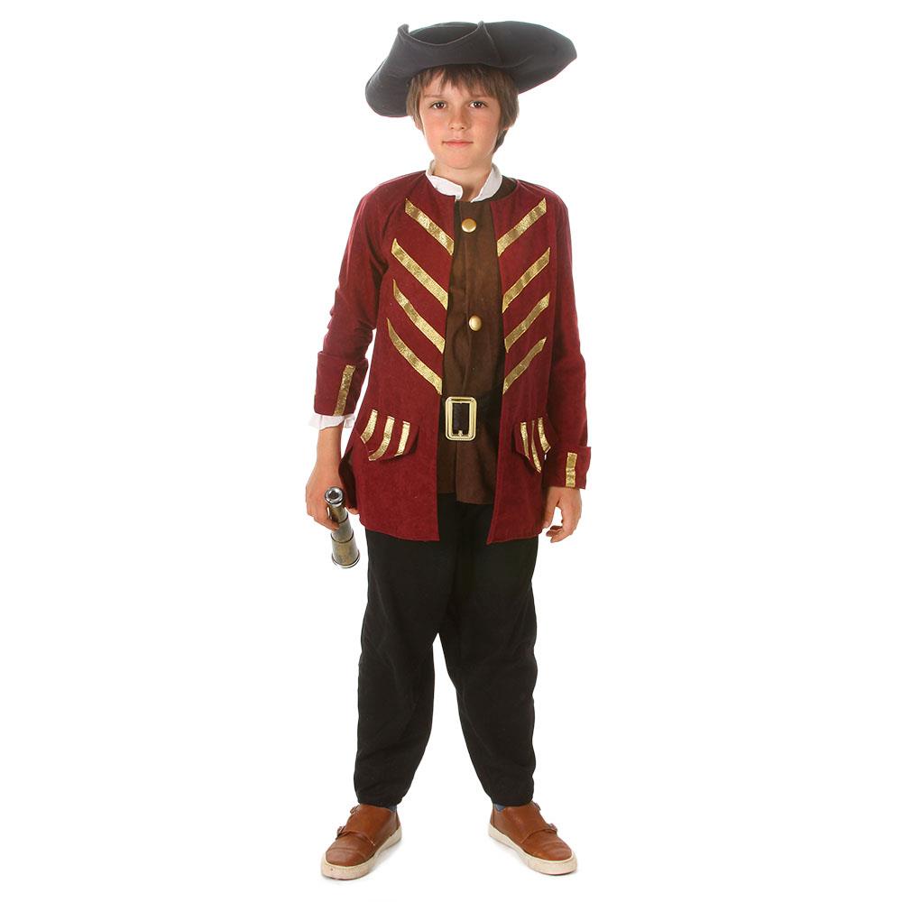 Disfraz Infantil Pirata Bucanero William - Talla 6 (11-13 Años)