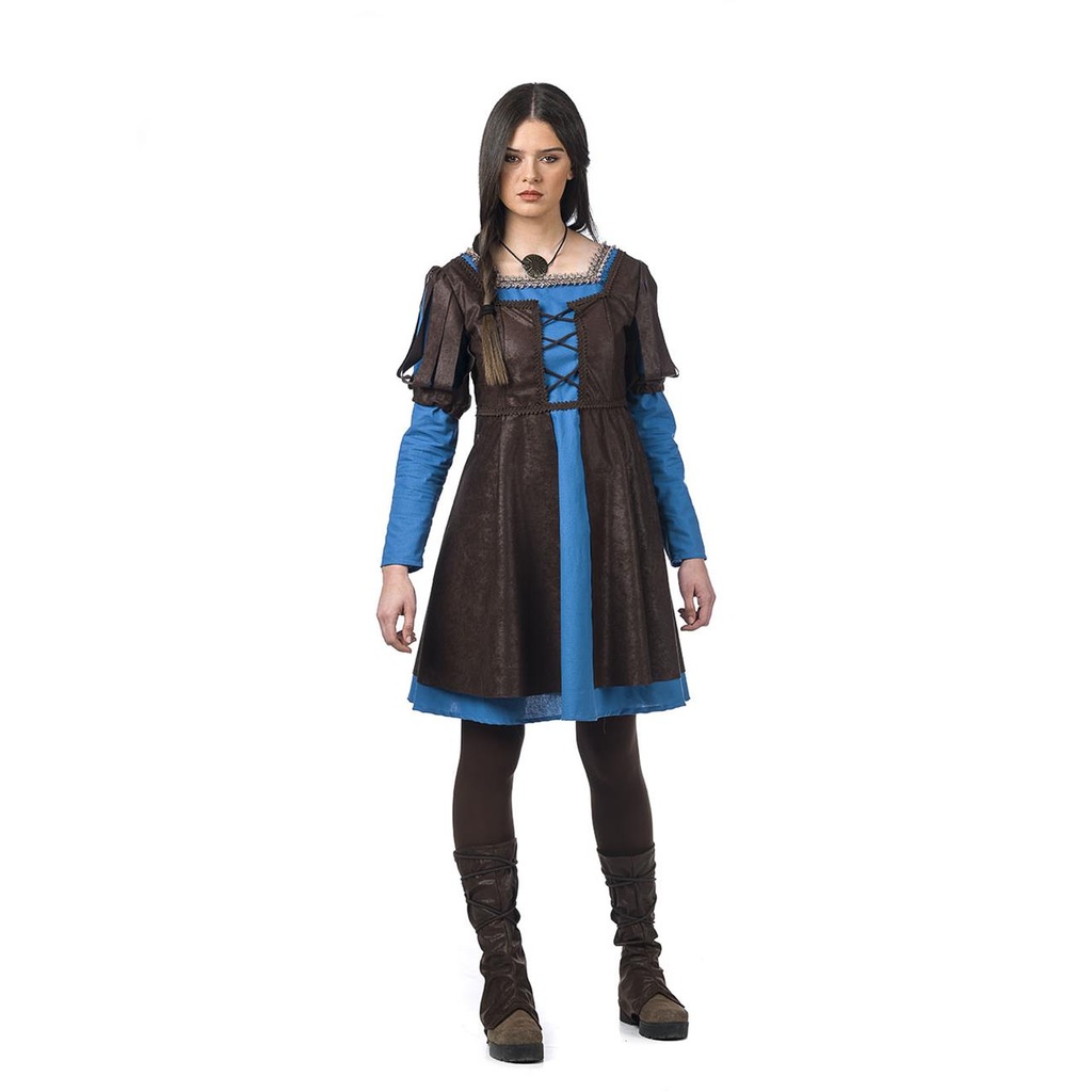 Disfraz Adulto Medieval Edith - Talla S