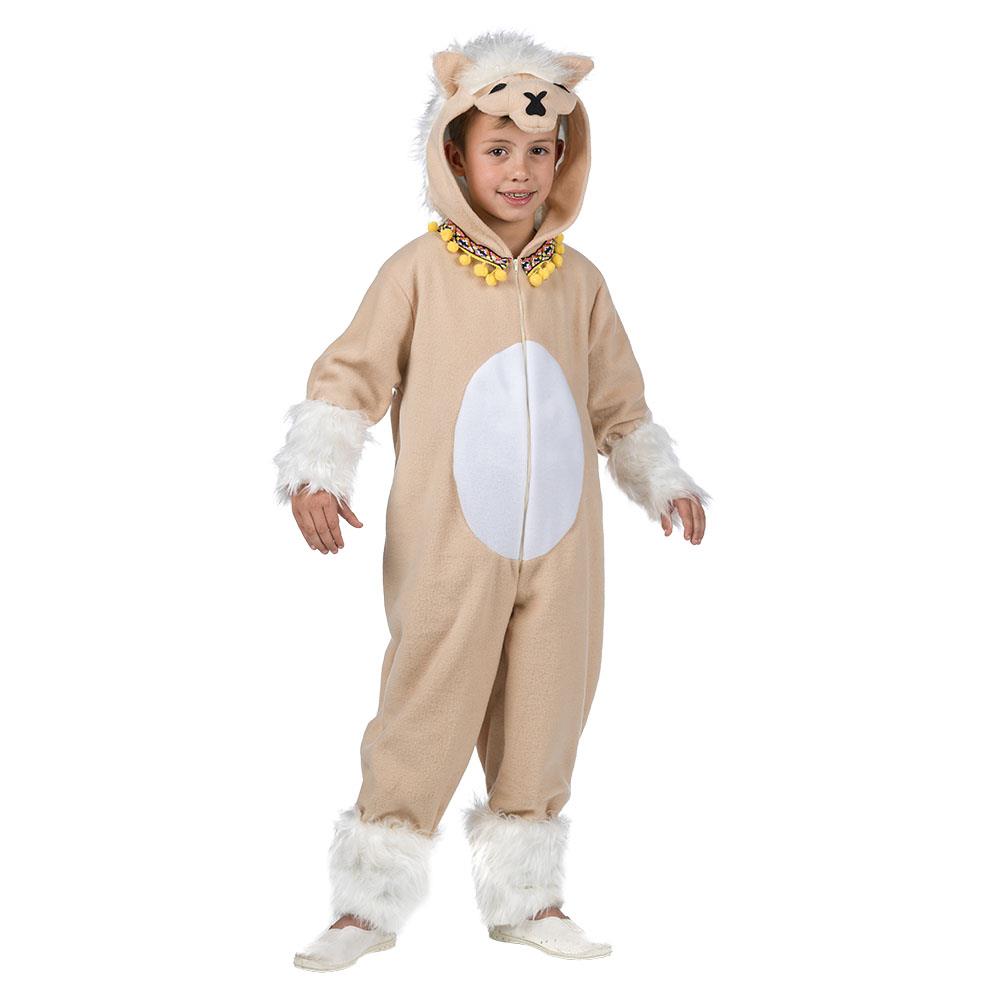 Disfraz infantil LLAMA NIÃ‘O - Talla 5 (9-11 años)