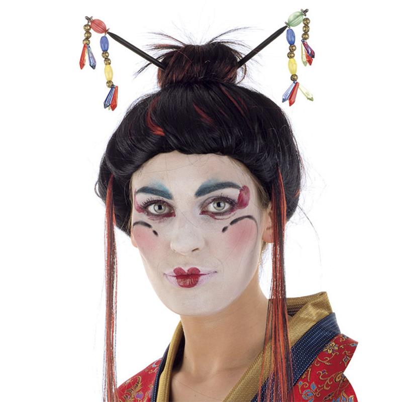Peluca Geisha