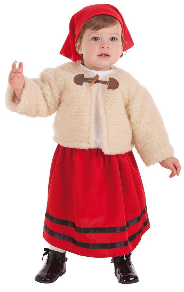 Disfraz Bebe Pastora Abrigo (0-12 Meses)