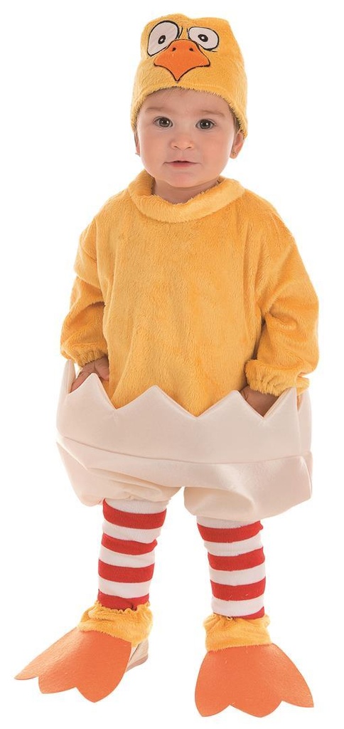 Disfraz Bebe Pollito Cáscara 0-12 Meses