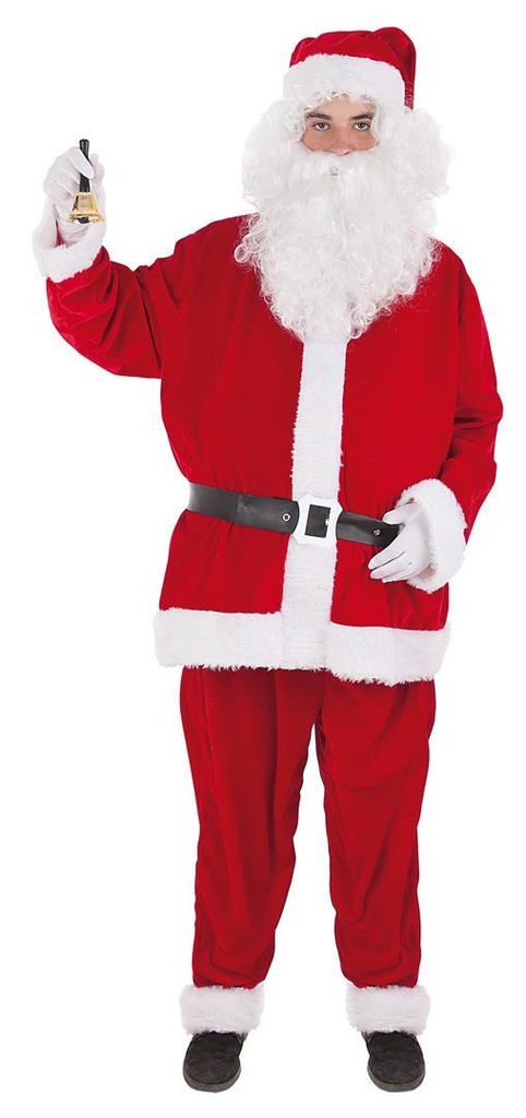 Disfraz Adulto Papá Noel Lux Talla M/L