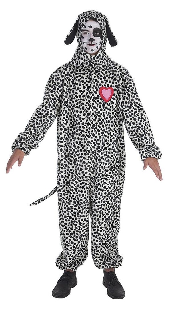 Disfraz Adulto  Dálmata Corazón Talla L