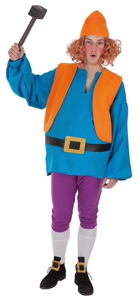 Disfraz Adulto  Enanito Azul  Talla L
