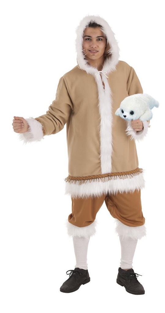 Disfraz Adulto  Esquimal Hombre Talla L