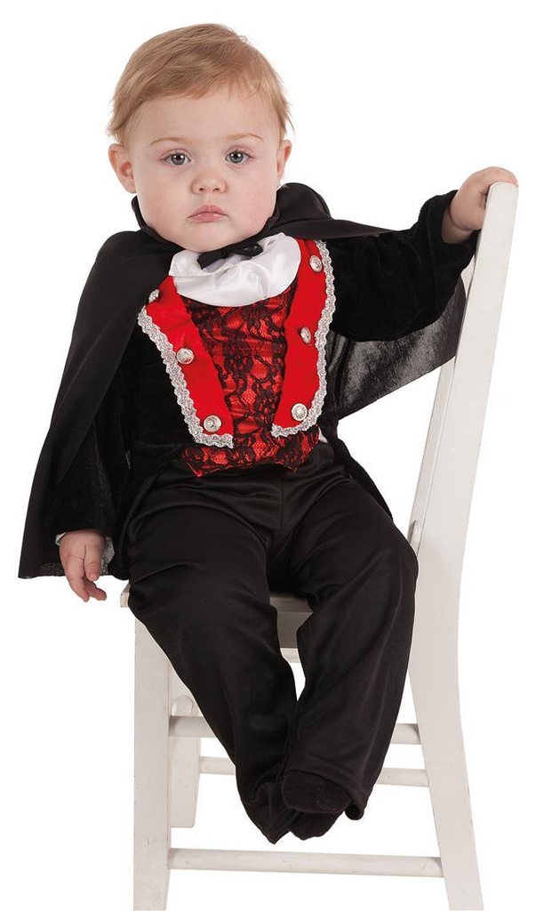 Disfraz Bebe Vampiro Gótico 0-12 Meses
