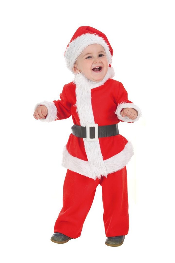 Disfraz Bebe Baby Noel T-Xs  (12 Meses) (Hasta 18 Meses)