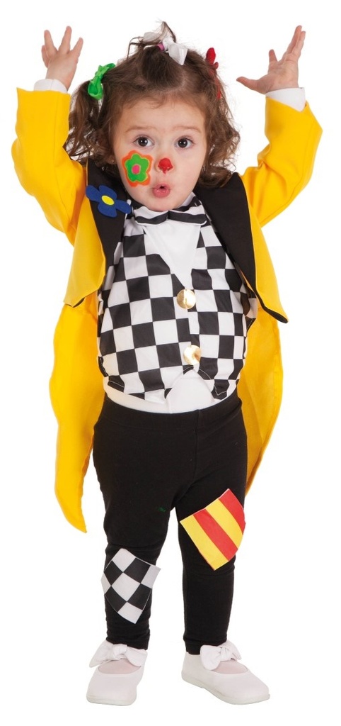 Disfraz Bebe Payaso Alegria (Hasta 18 Meses)