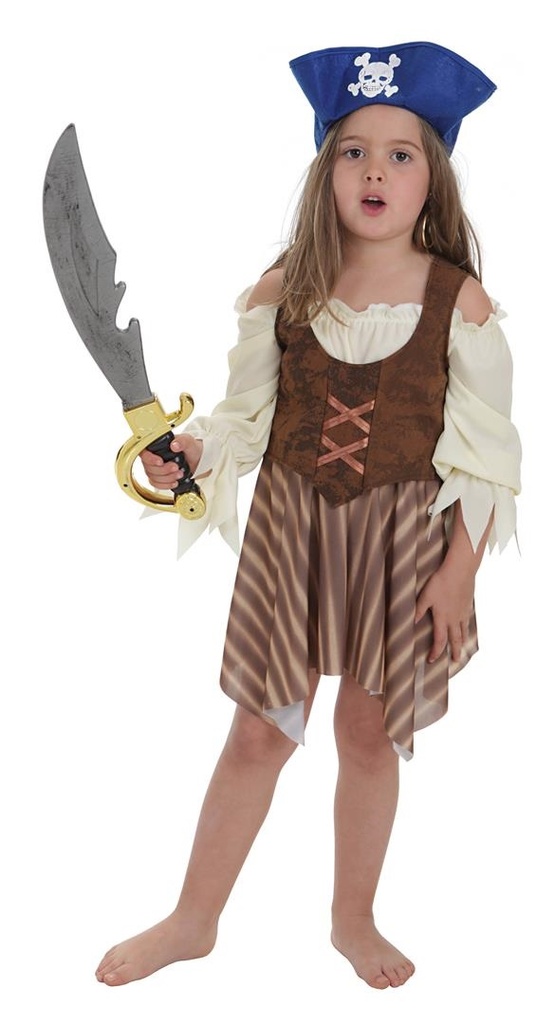 Disfraz Infantil Piratas Rayas T-S 3-6 Años