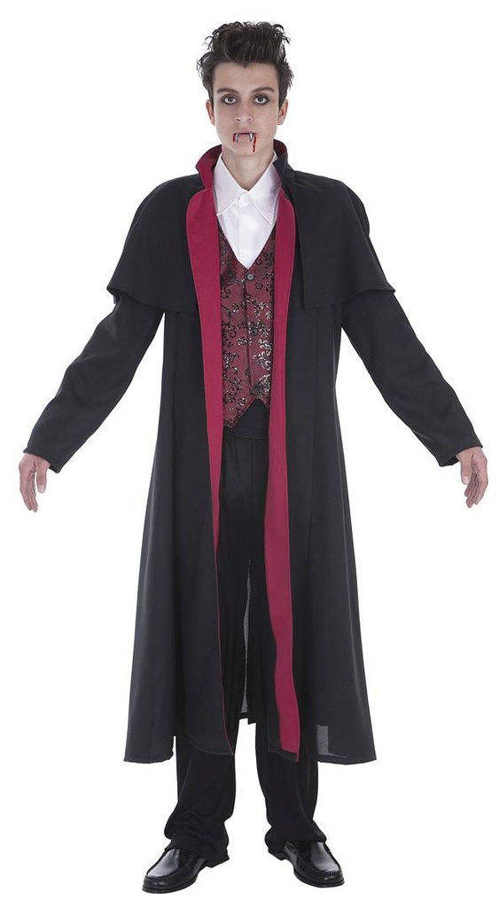 Disfraz Adulto  Vampiro Tinieblas Talla L