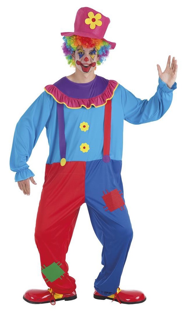 Disfraz Adulto  Payaso Crispy Talla L