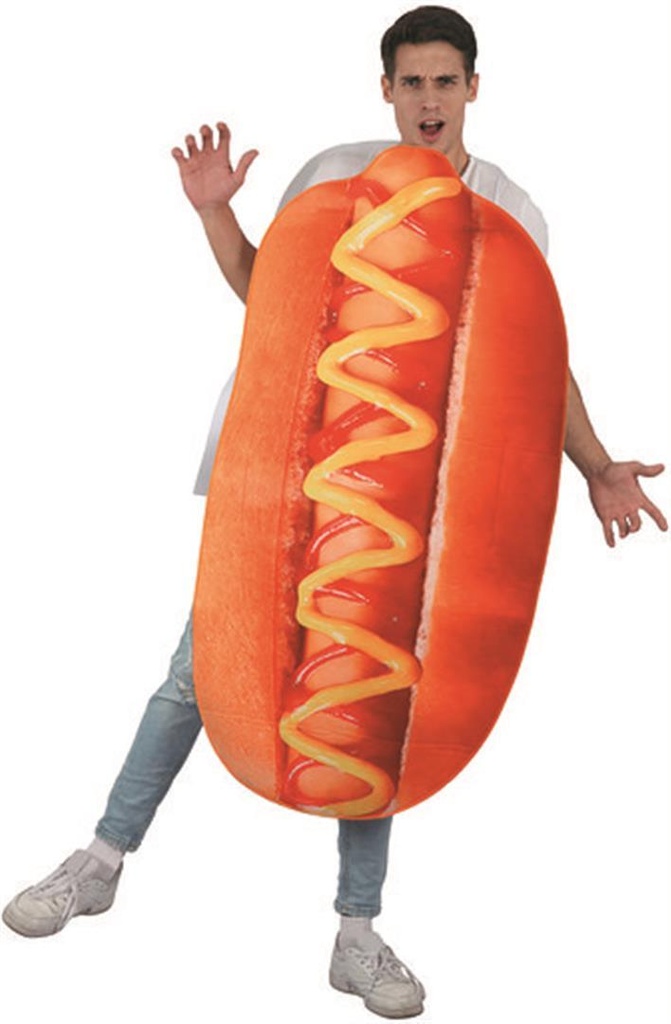 Disfraz Adulto  Perrito Caliente Talla L