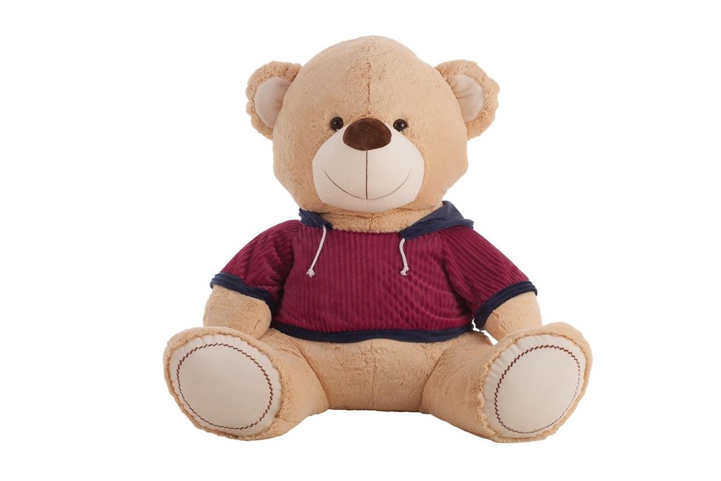 Peluche Oso Sudadera Sport 80 Cm