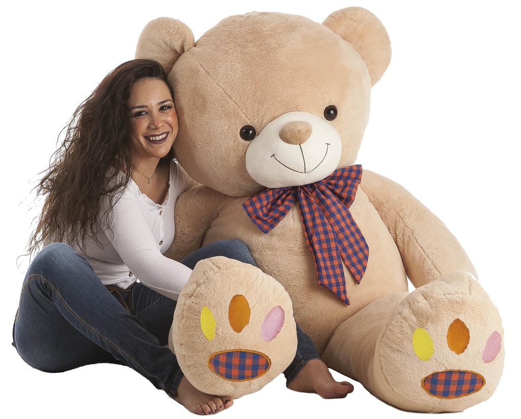 Peluche Oso Huellas Colors 145 Cm